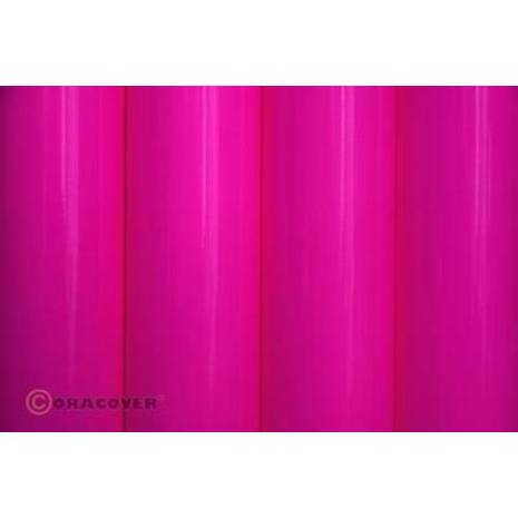 Oracover 21-014-002 Bügelfolie (L x B) 2 m x 60 cm Neon-Pink (fluoreszierend)